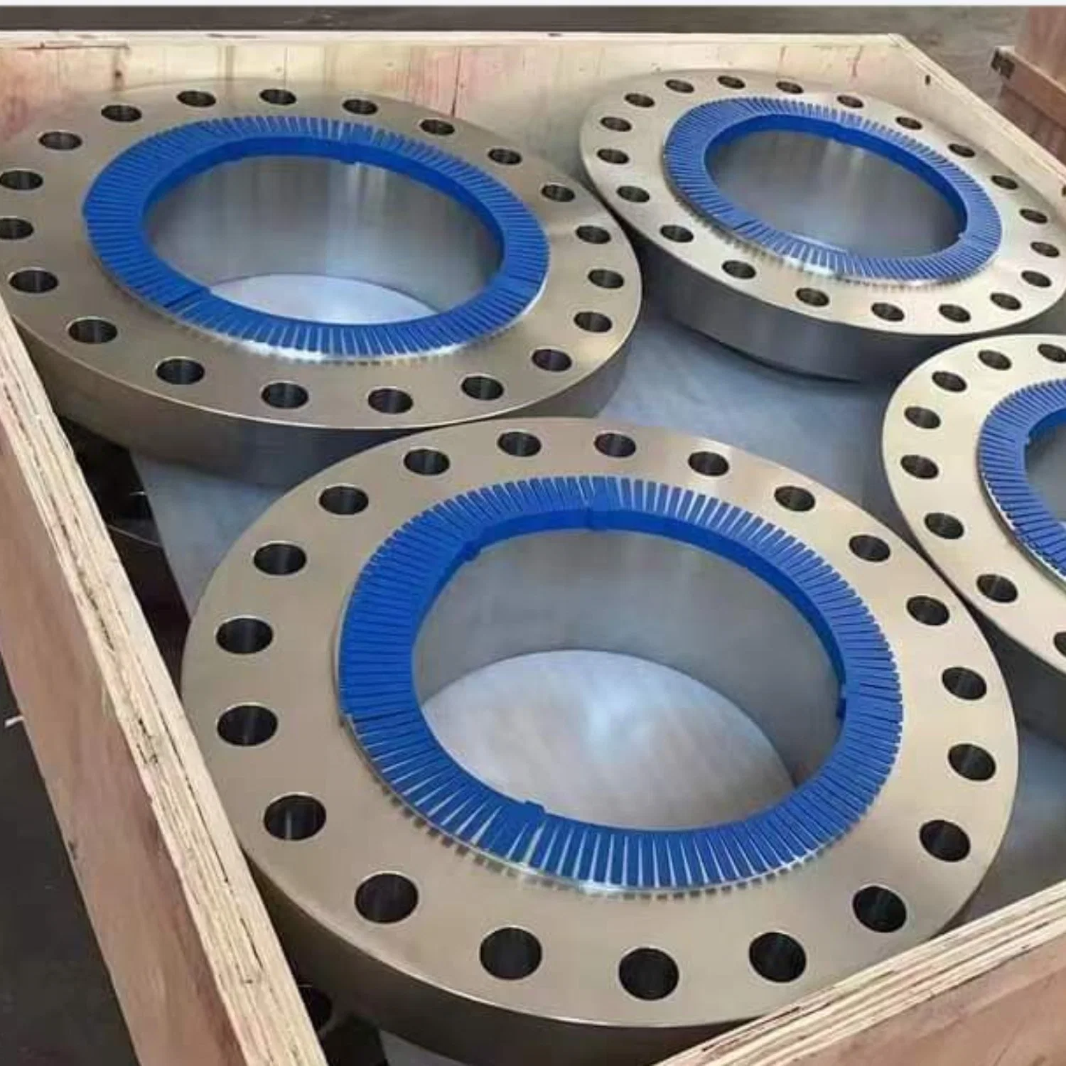 ISO9001-2008 Certificate Custom-Made Forged Carbon CNC Steel Carbon Steel Flange for Machine Parts