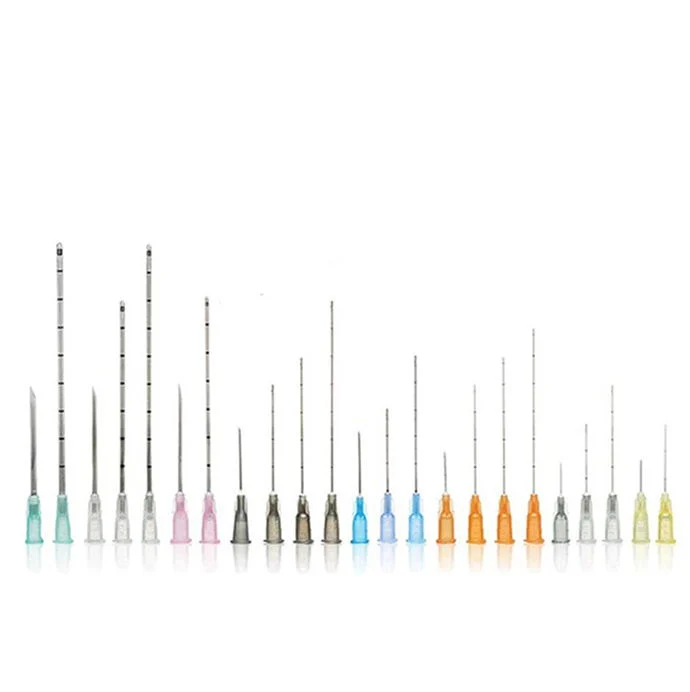 حقن الجمال الساخن بيع القنية الصغيرة طرف فنت الإبرة 22 جم 70 مم