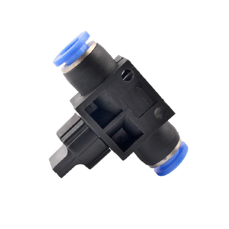 Pneumatic Quick Connector Hvff Hand Valve Quick Connect Plastic Manual Valve Hvff-4 6 8 10 12