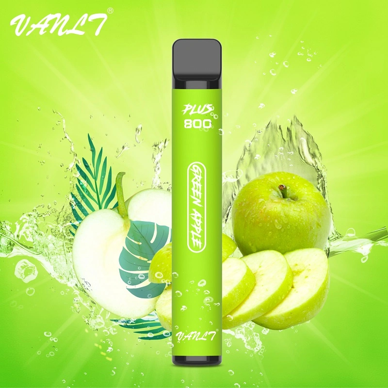 Germany E Cigarette 800 Puff Green Apple Flavoursvanlt Plus Vape Disposable/Chargeable Joy Stick