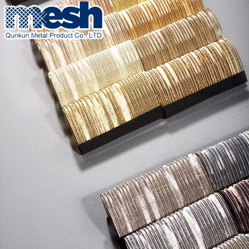 Elevator Metal Mesh Interior Woven Wire Fabric