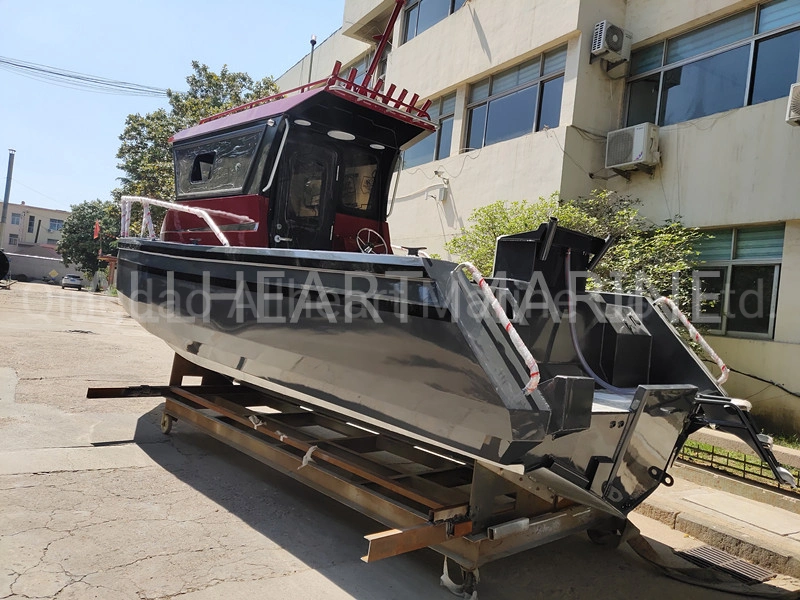 New Boat Type New Zealand Designed Aluminum Easy Craft 7.68m/25FT Center Cabin Pontoon Boat Speed Boat Learder 768 Boat