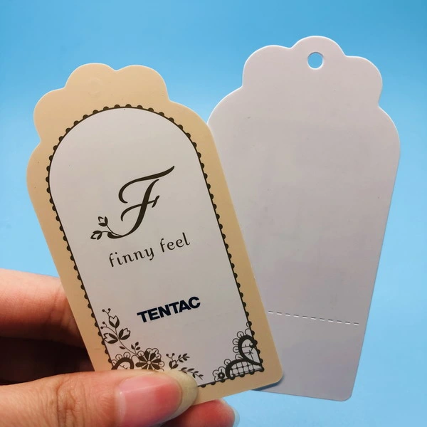 Passive Custom Logo Clothes Garment Hang Tag