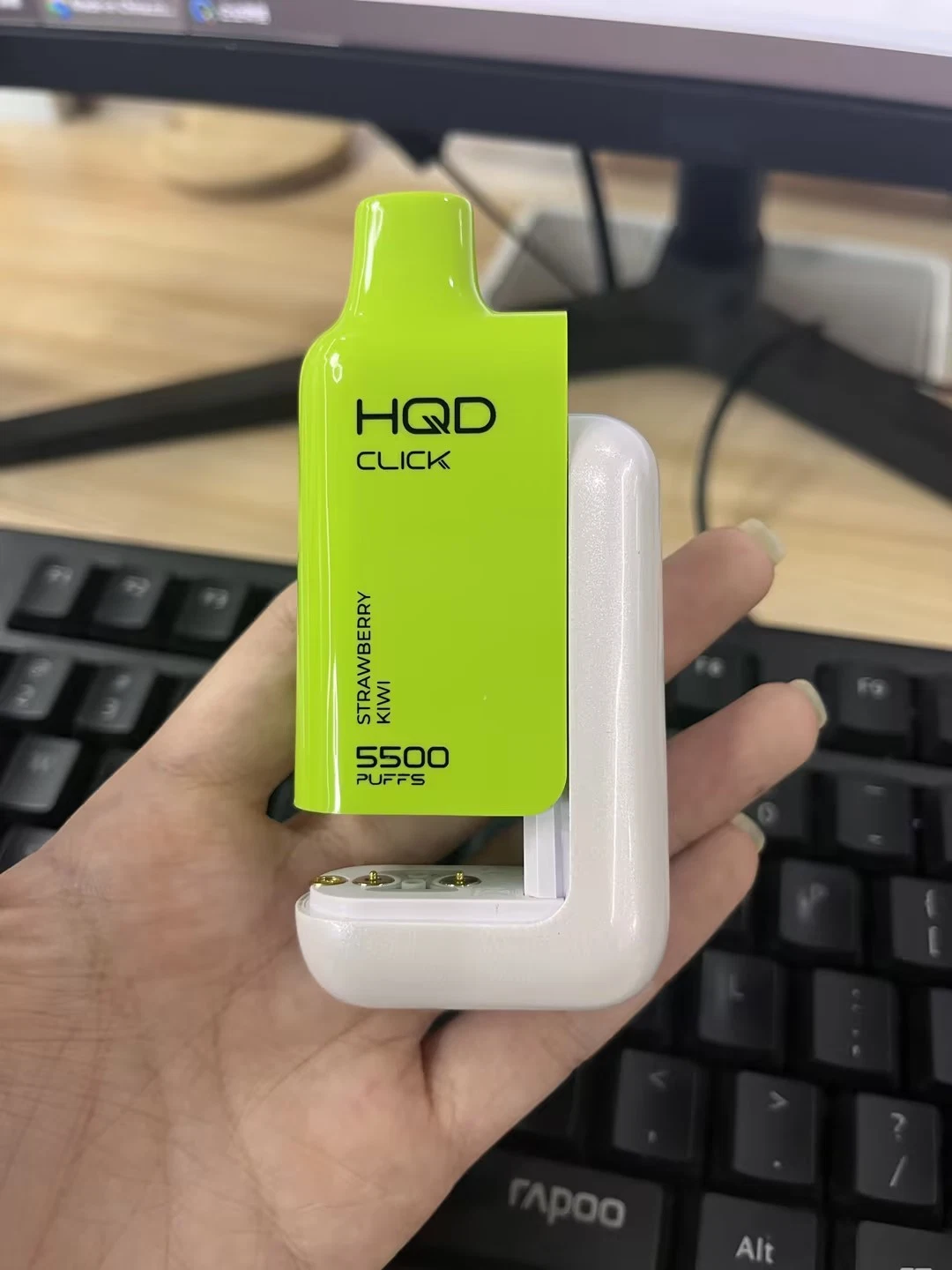 Großhandel China Hqd Klicken Sie Wiederaufladbare Vaporizer Custom Oil Einweg-Elektro Kostenlose Hookah Öl E Smoke Smok Waka Elektronische Zigarette Preis Vape Pen zum Verkauf