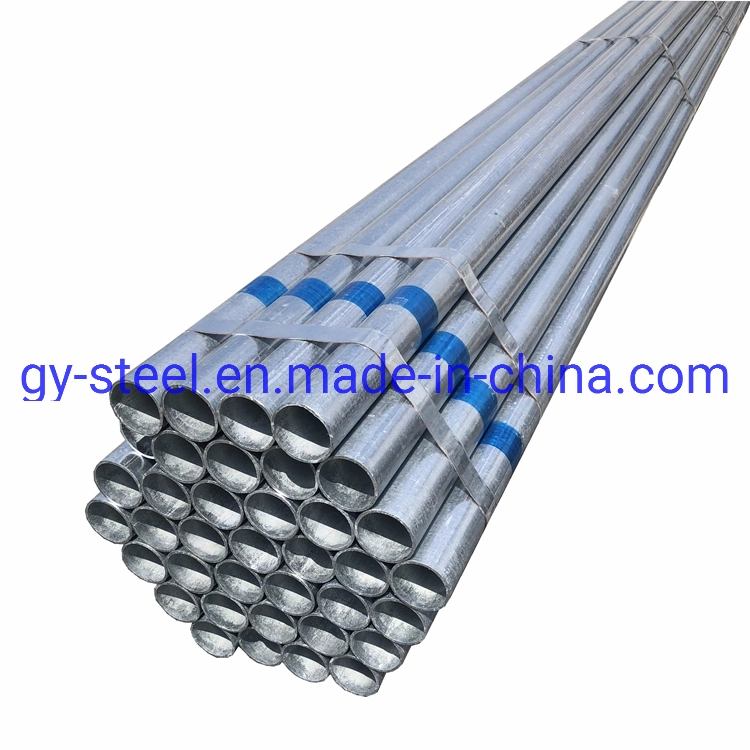 High quality/High cost performance  Galvanized Steel Pipe / Iron Round Pipe for Sale