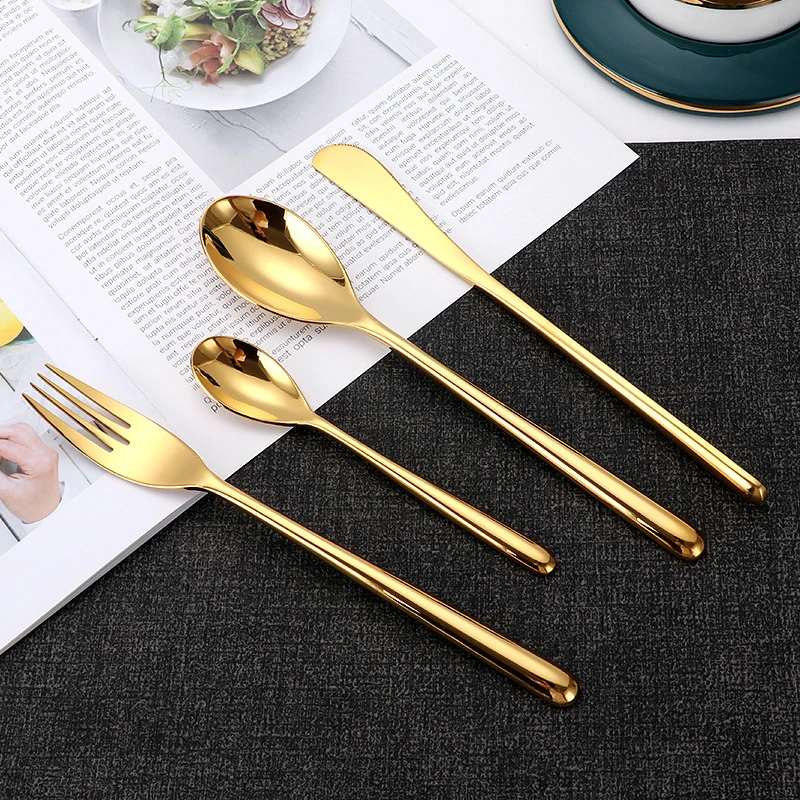 Food Grade Low MOQ and Short Delivery Time Hotel Stainless Steel Cutlery Set