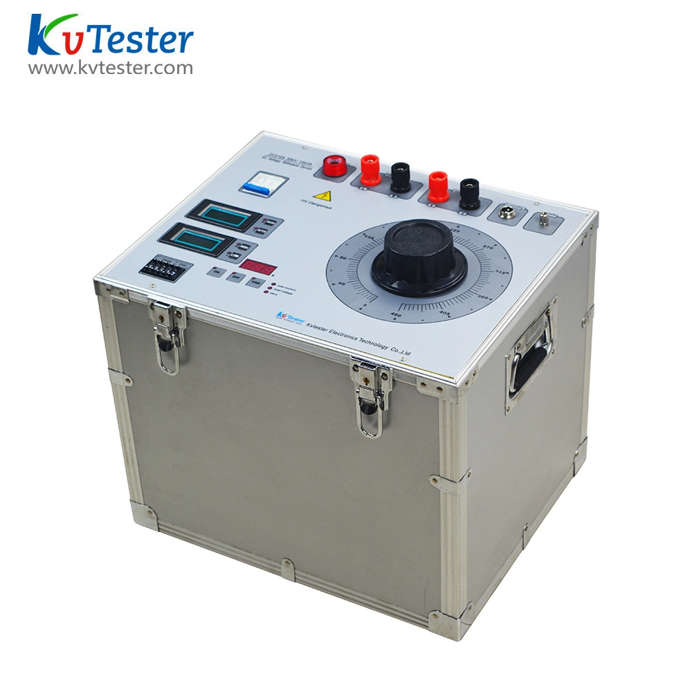 China Leading Manufacture Kvtester Supplied Power Electric Testing Instrument Transformer Tester Operation Cabinet