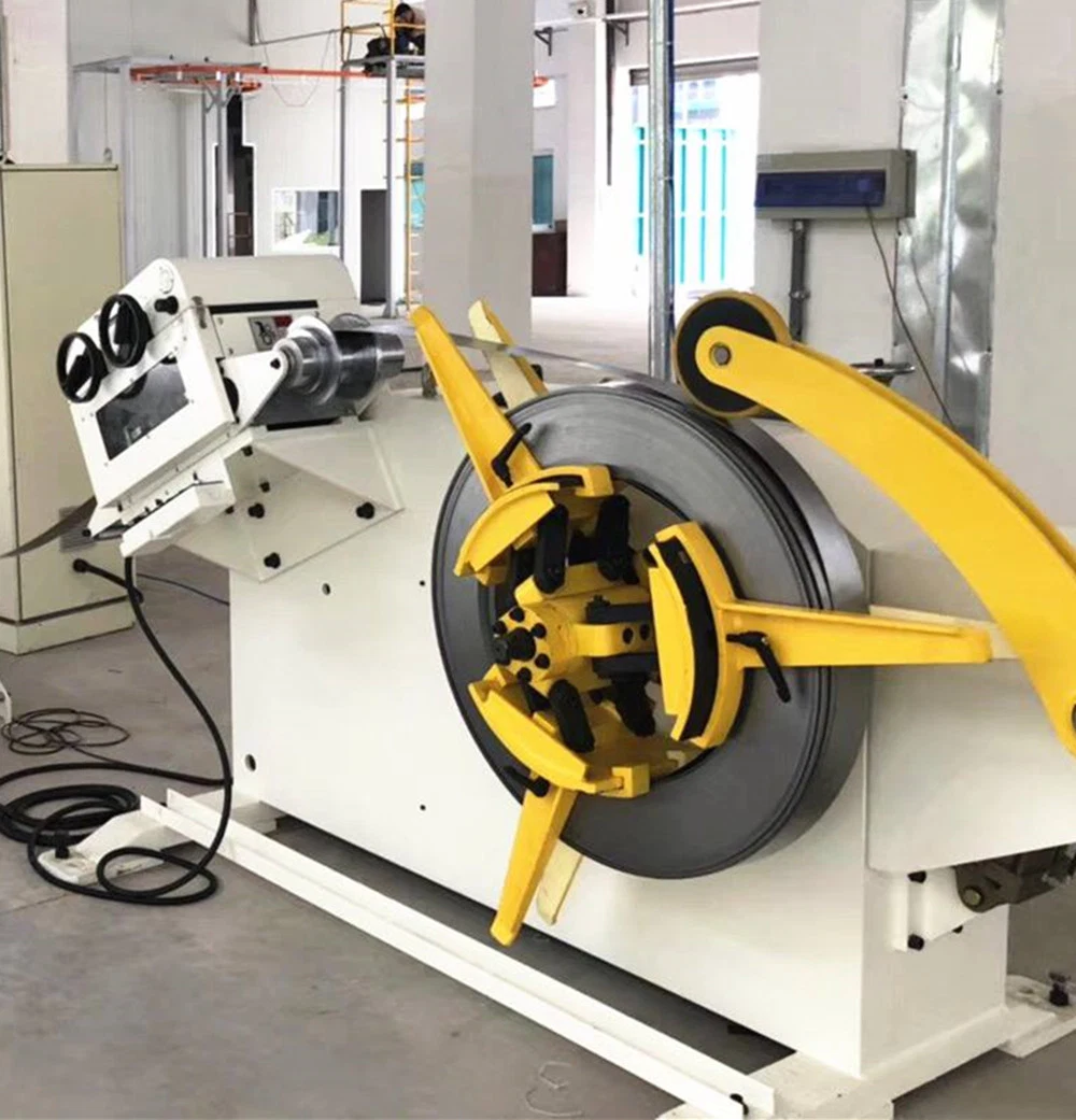 Servo Coil Straightener Feeders 2 in 1 Combo Decoiling Straightening Machine for Metal Sheet Stamping Parts