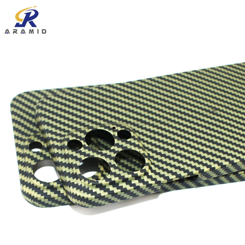 Luxury New Hot Selling Aramid Fiber iPhone 14 Cases Mobile Phone Accessory Mobile Cover