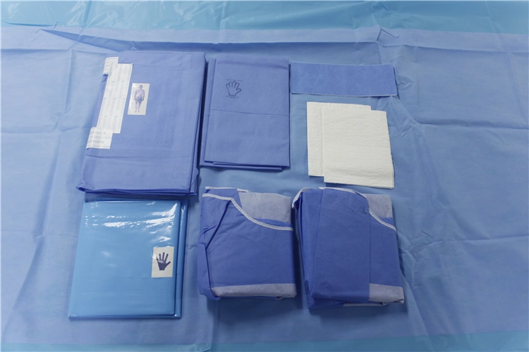 Eo médicos quirúrgicos estériles desechables Conjunto Tur Pack conjunto de paquetes de procedimiento de urología