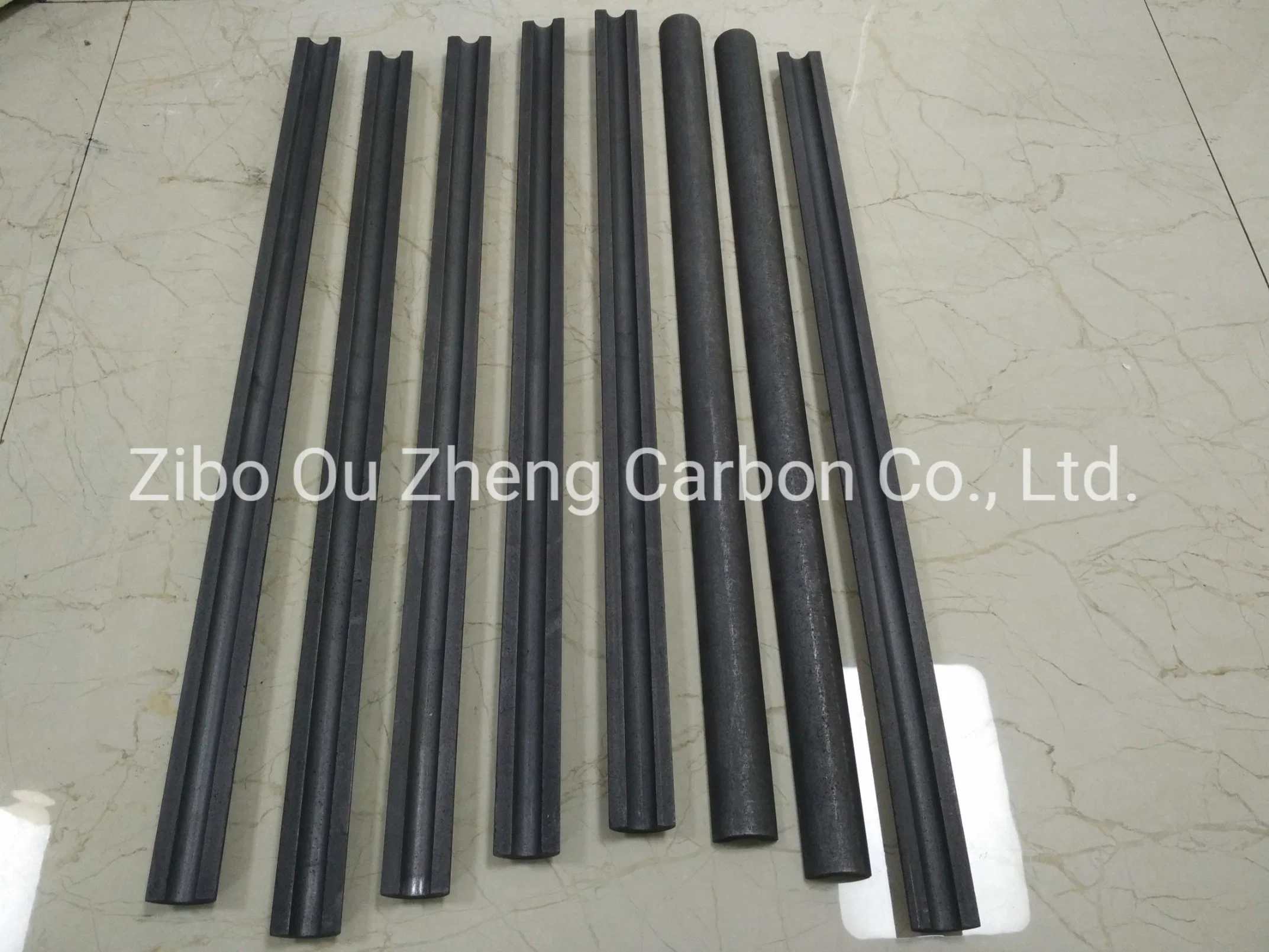China resistencia al calor tubos de grafito para protección de termopar
