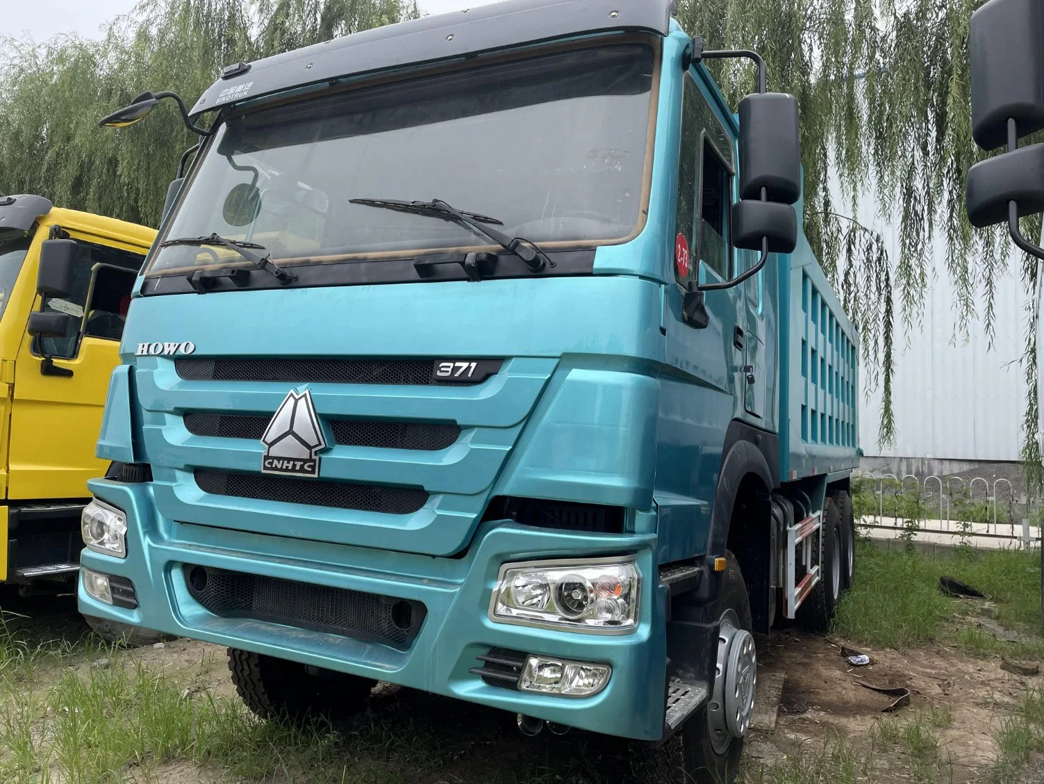 371/375HP 50 Ton Sinotruck HOWO camiones volquete Minivolcado Camión Volquete usados