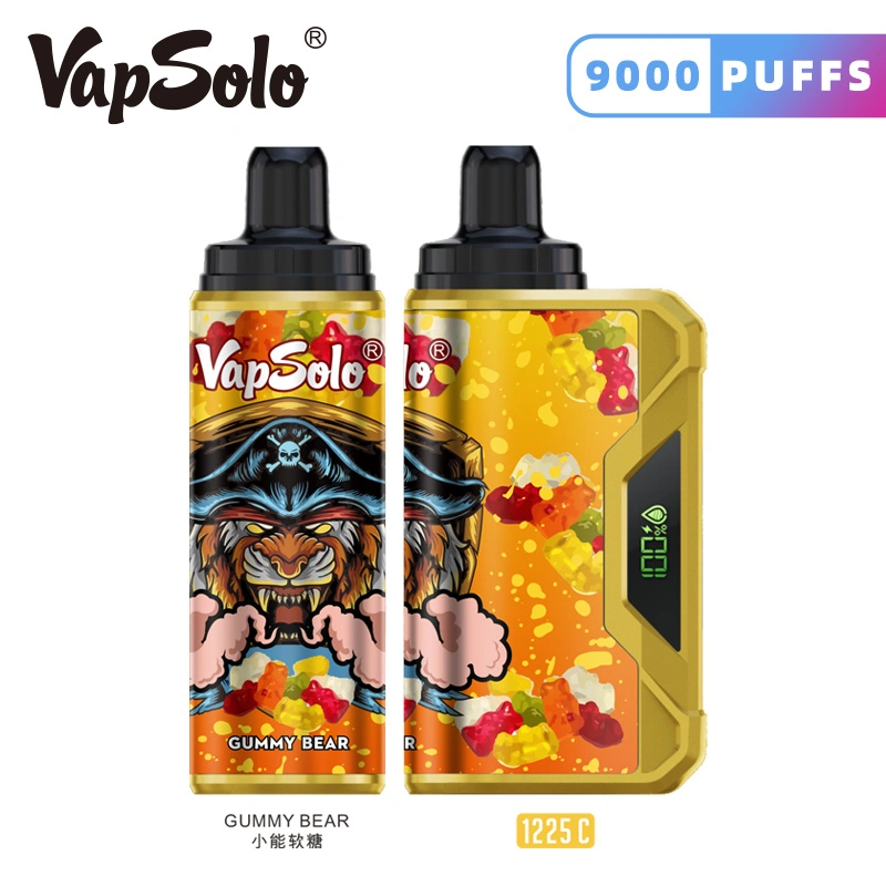 Пафеты VAPSolo 10K одноразовая E-Cigarette Light Vape Randm Tornado 9000 Оптовая торговля I Vape EU Warehousue