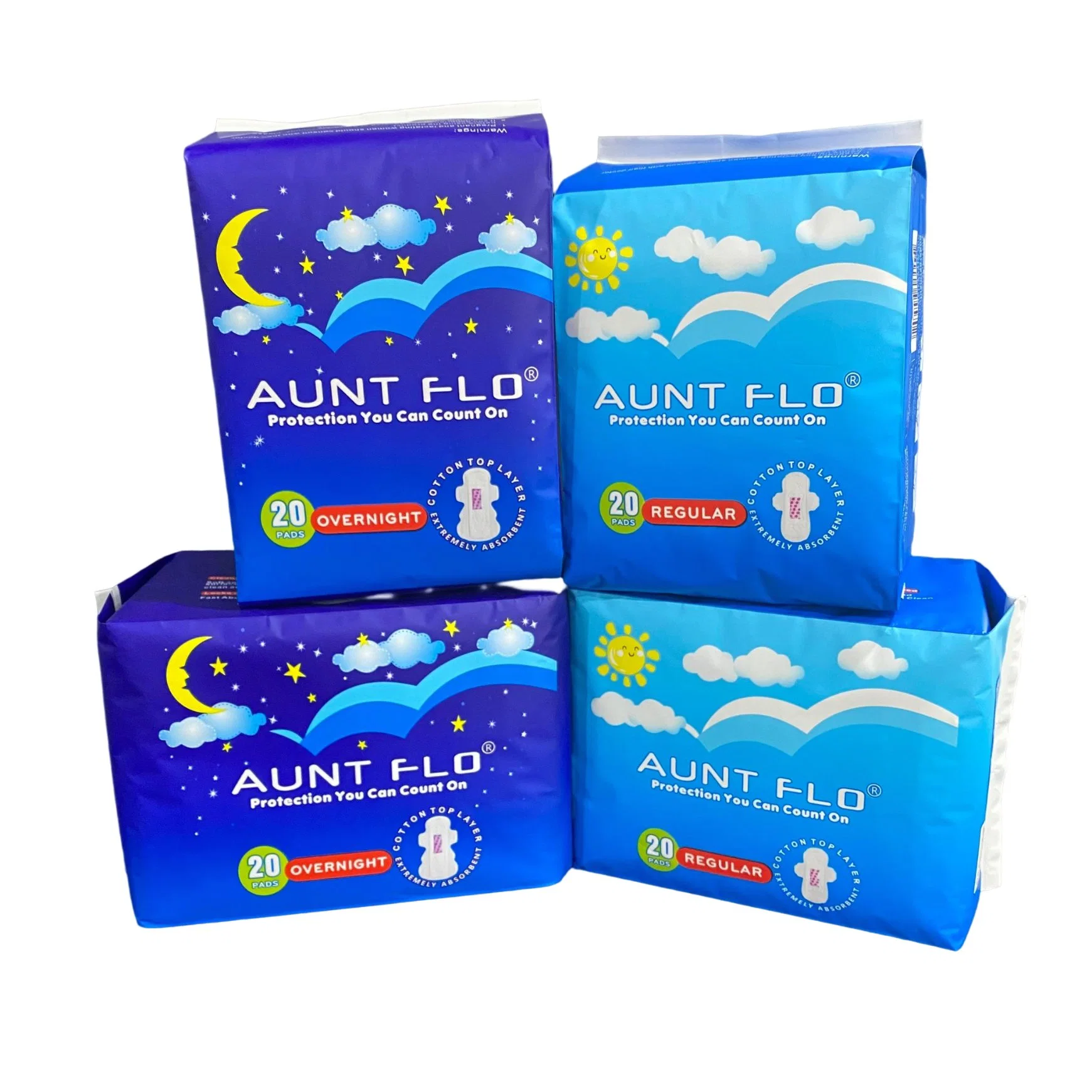 Günstigste Loose Anion Sanitary Pad Damen Feminine Einweg Sanitary Pads