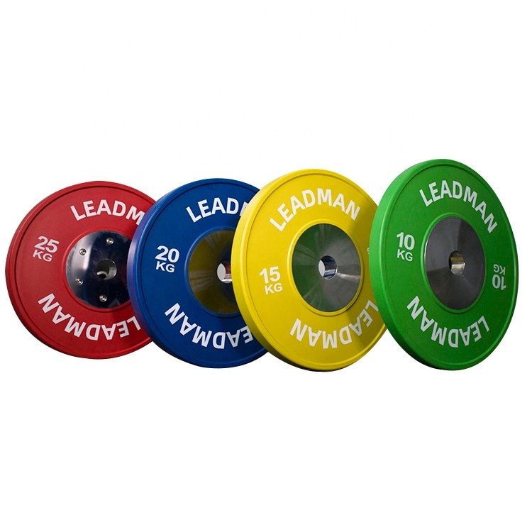 Sports Goods Color Competition Bumper Plate for Weight Lifting