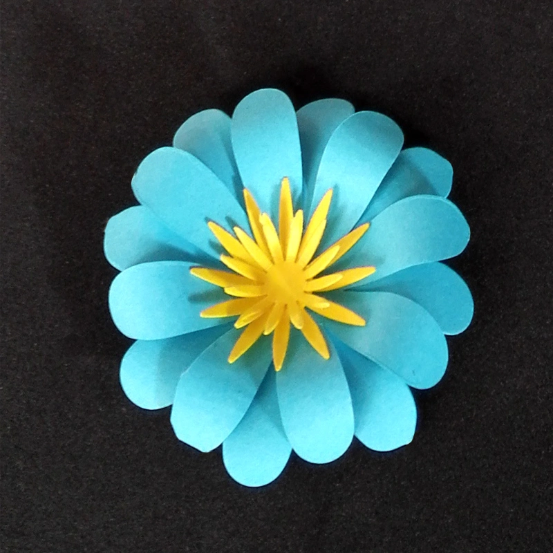 3D Decoration Paper Flower DIY Handmade Craft Material Kit of Daisy