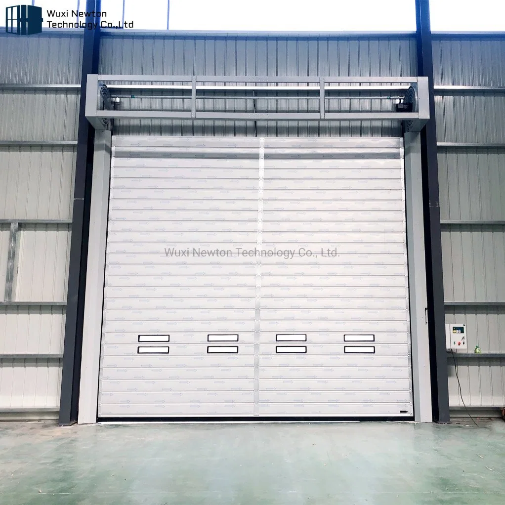 Rolling Door Automatic New Hard Metal High Speed Spiral Roller Shutter Exterior Door