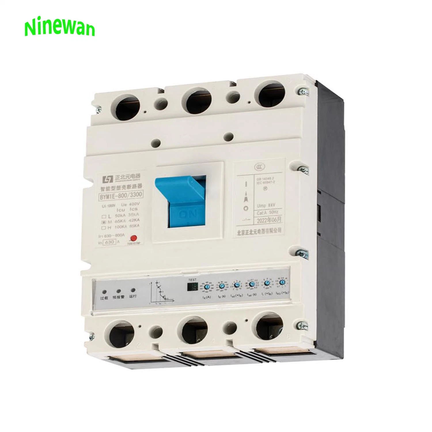 High Performance Low Voltage 500A MCCB Circuit Breaker