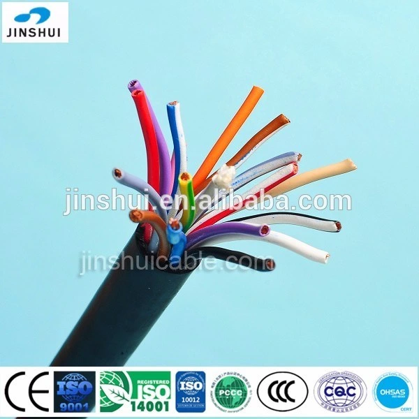 Copper/ Aluminum PVC Fiber Optic Control Cable