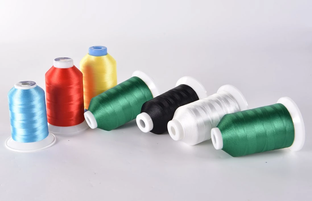 Embroidery Tex27 (120D/2 4000M) for Logo and Pattern Polyester Embroidery Thread