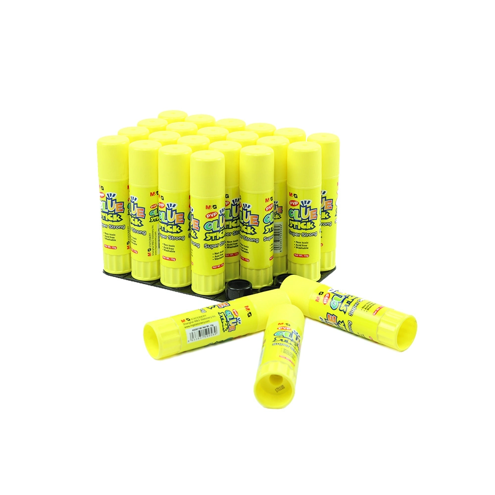 15g bâtonnets de colle super Strong solide mignon de fournitures scolaires à haute viscosité lavable solide blanc