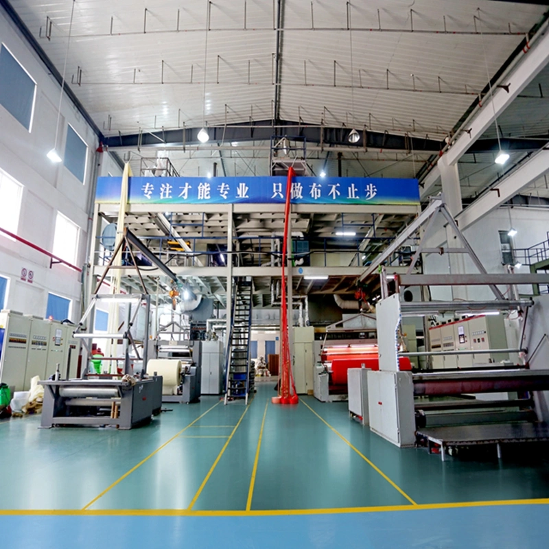 ISO9001: 2000 Approved PP/Pet/PLA PP Spunbond Fabric Nonwoven Cloth Making Machine