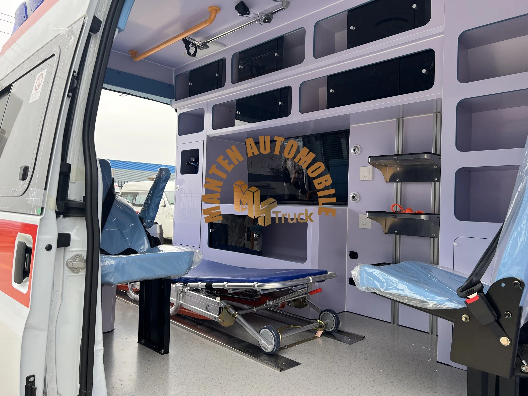 Factory Supplier Professional ICU Ambulance Vehicle Negative Pressure Ambulance