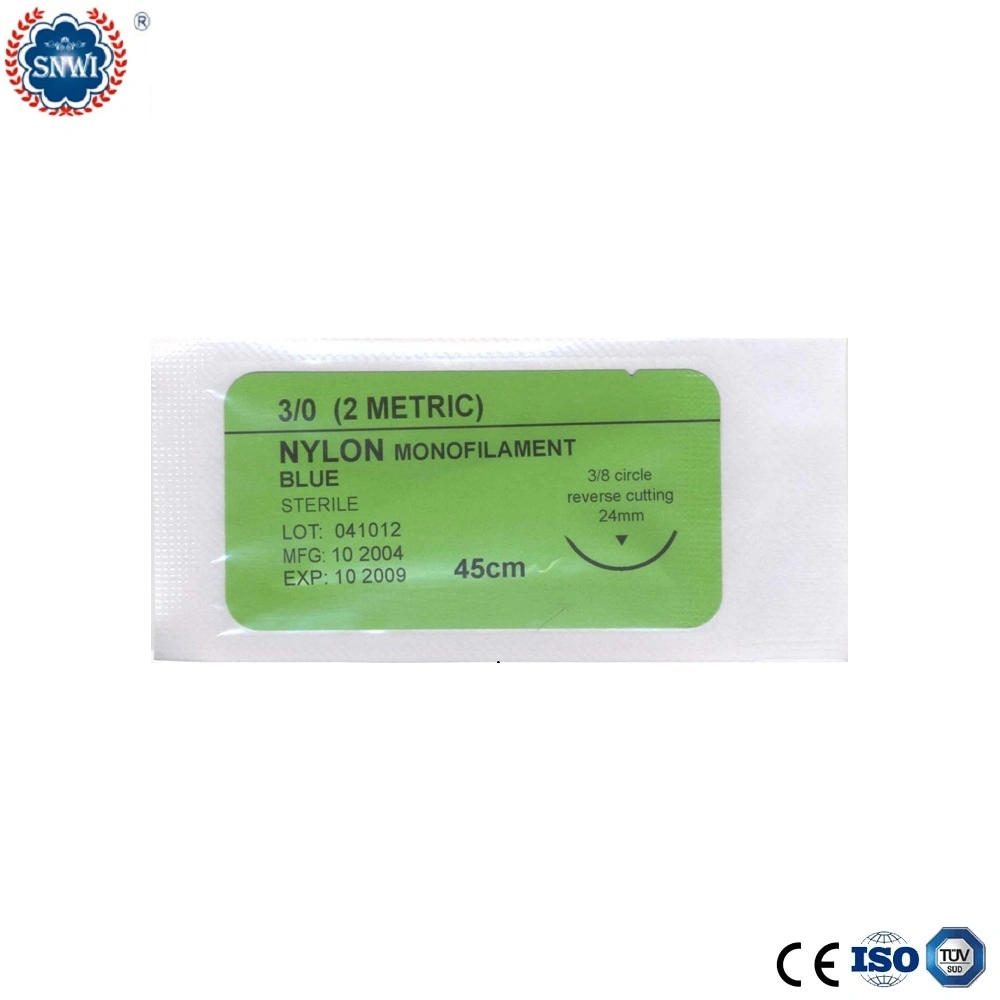 Hospital Medical Disposable Absorbable Operation Surgical Chromic Catgut Suture Thread with Needle