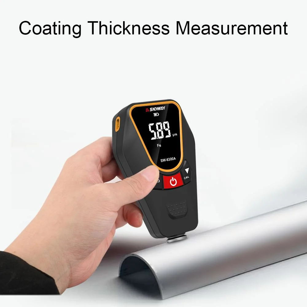 Digital Film Coating Thickness Gauge Measuring Fe/Nfe Automotive Paint Thickness Measurement Tool Car Paint Film Thickness Tester