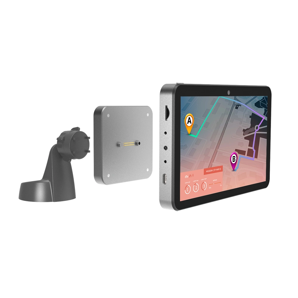 ODM a prueba de fuego portátil protección ocular coche GPS Pnd Android Tablet de 7 pulgadas Magnetique Android Tablet PC con DVR AV-en el DVB-T2 GPS Agps