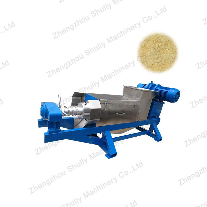 1t/H Double Roller Juicer Making Machine Fruit Screw Extruding Equipment