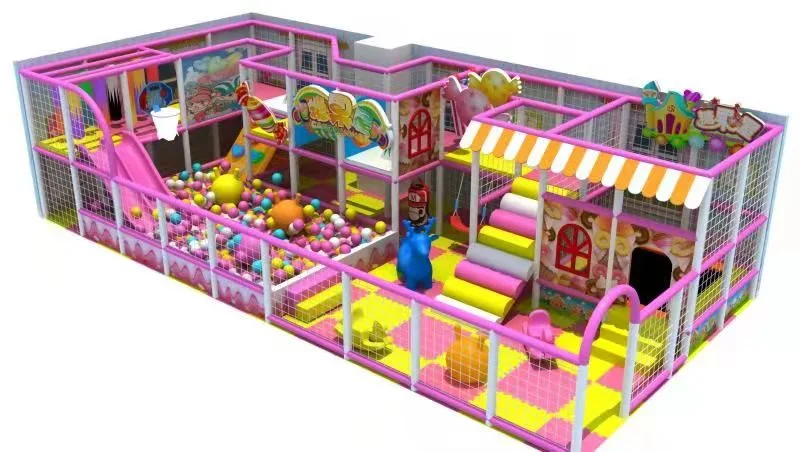 Tqb002 Interior Naughty Castle niños Juegos de interior para juegos de entretenimiento