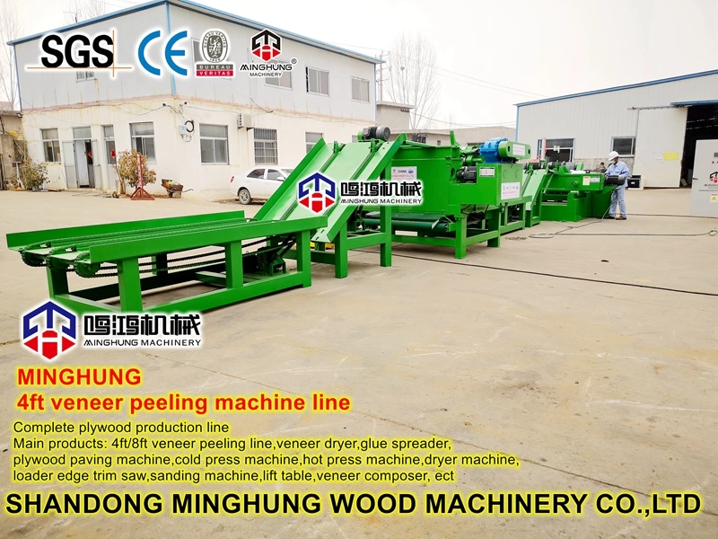 Favorable Price Timber Peeling Machine for Face Veneer Core