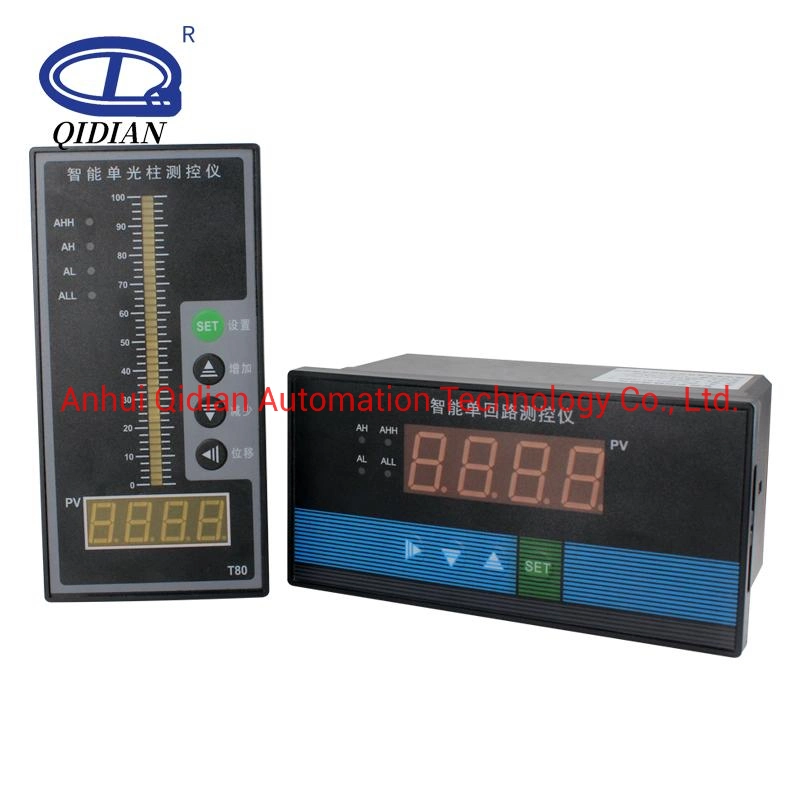 Pantalla digital inteligente de 4-20 mA instrumento/ RS485/Válvula de solenoide de señal de salida de relé de bomba de agua/presión/temperatura//Líquido Levelmeasurement Mostrar control