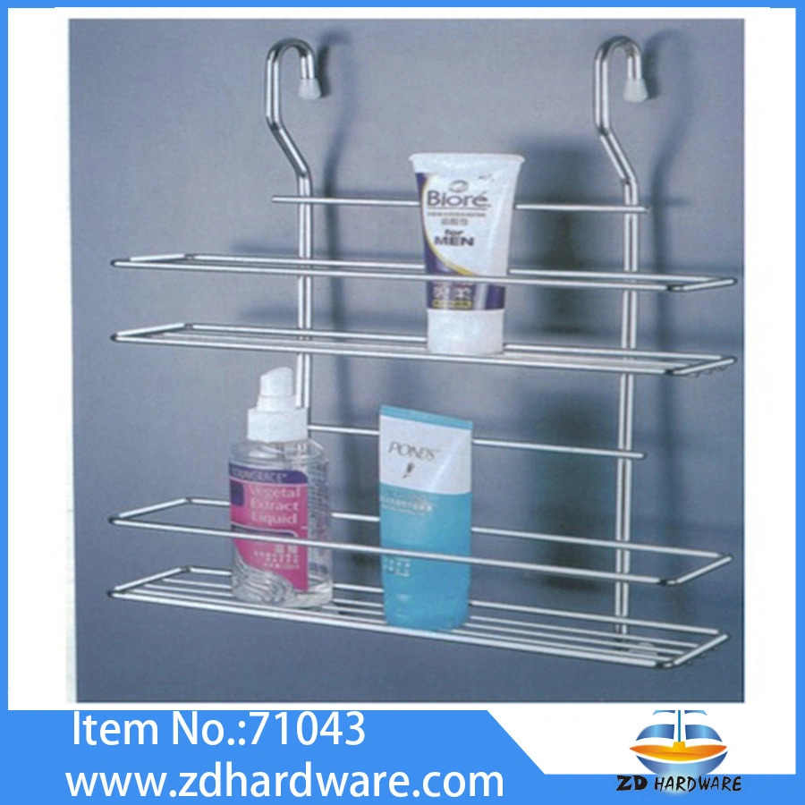 Double Spice Rack Kitchen Shelf Bathroom Hardware Supporter