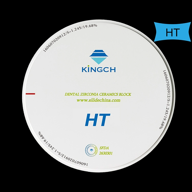 Kingch Zirconia Ht Zirconia Block Dental Lab Milling Disc for Denture