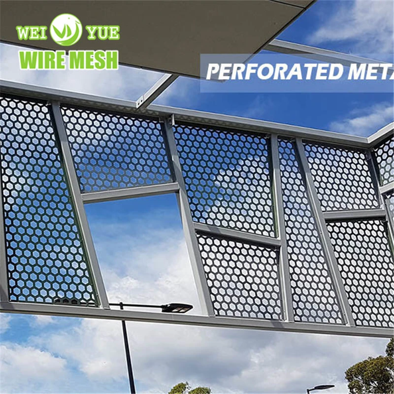 Laser Cut Outdoor Garden Metal Fencing Cortex Fence Perforated Metal Mesh