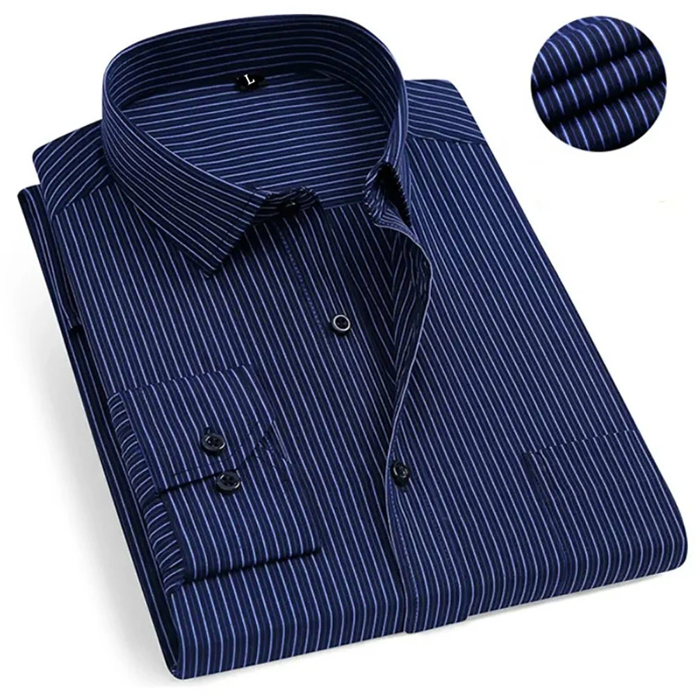 Wholesale/Supplier Logo Custom Cotton Business Casual Slim Fit Men Dress Shirts