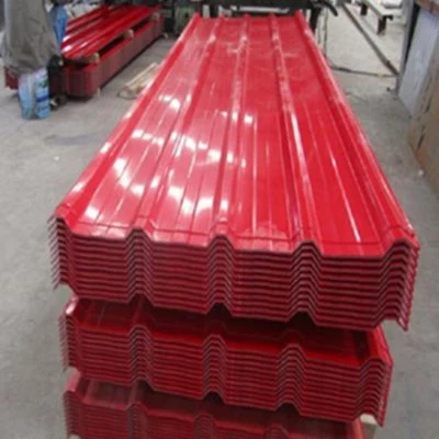 Color Coated Prepaintd Roof Steel Sheet Corrugated Metal Prices G for Building