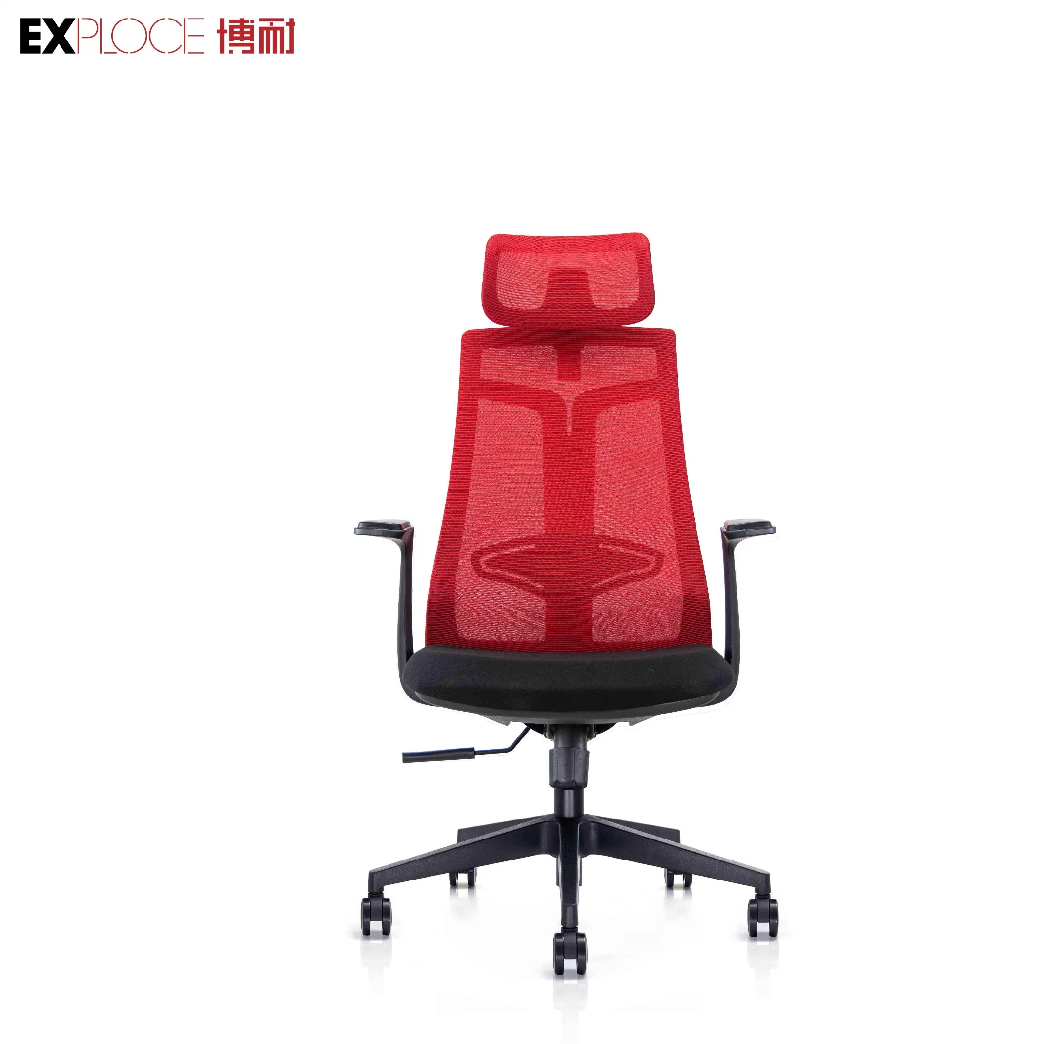 High Back Ergonomic Staff Meeting Plastic Revolving Manager Office Furniture