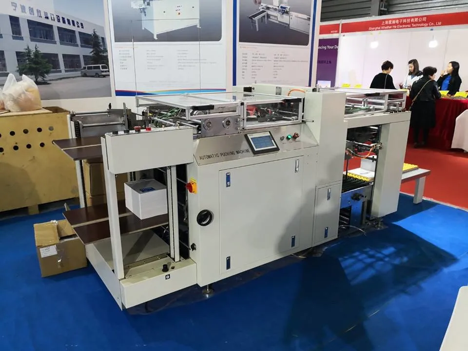 High Speed Paper Punching Machine for Desk Calendar Support