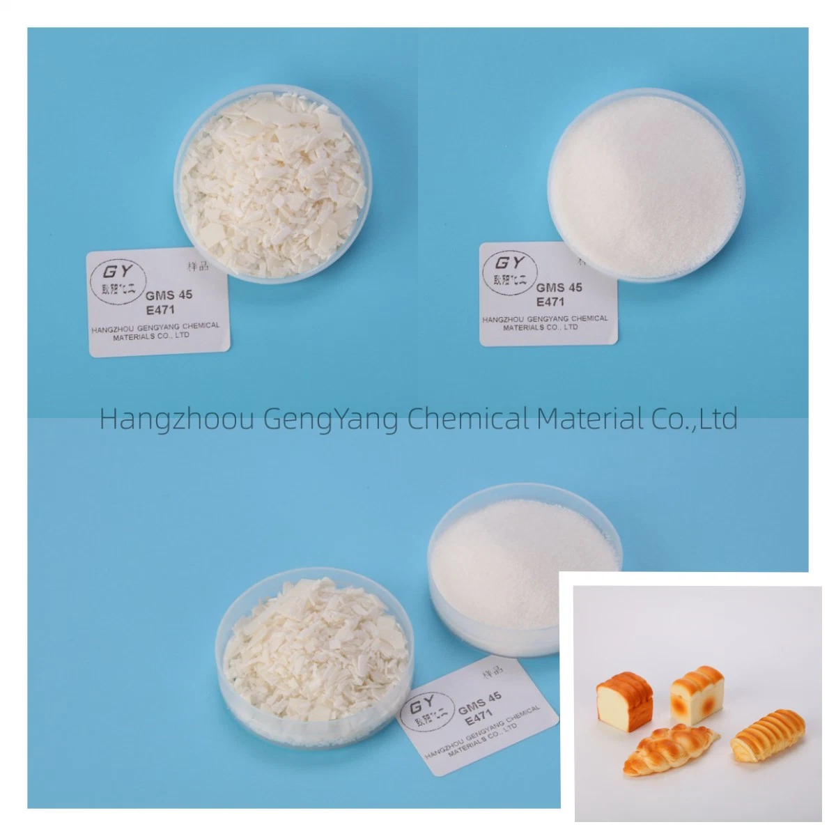 Nature Food Ingredient E471 Mono-and Diglycerides Gms Factory Price