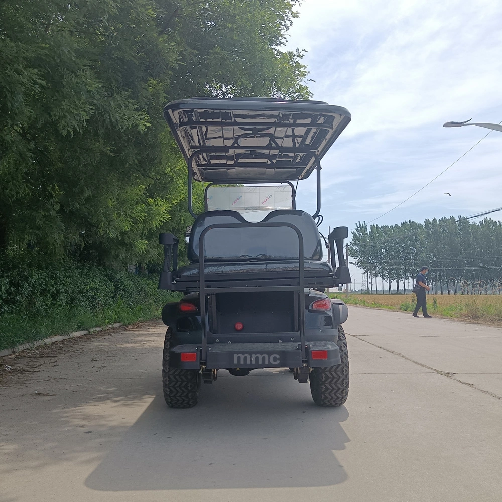 MMC Wholesale/Supplier 90-120km Mileage Range Lead Acid/Lithium Battery/Solar Panels off-Road Hunting Electric Golf Cart 48V/60V/72V 2/4/6/8 Seats Electric Golf Car Golf