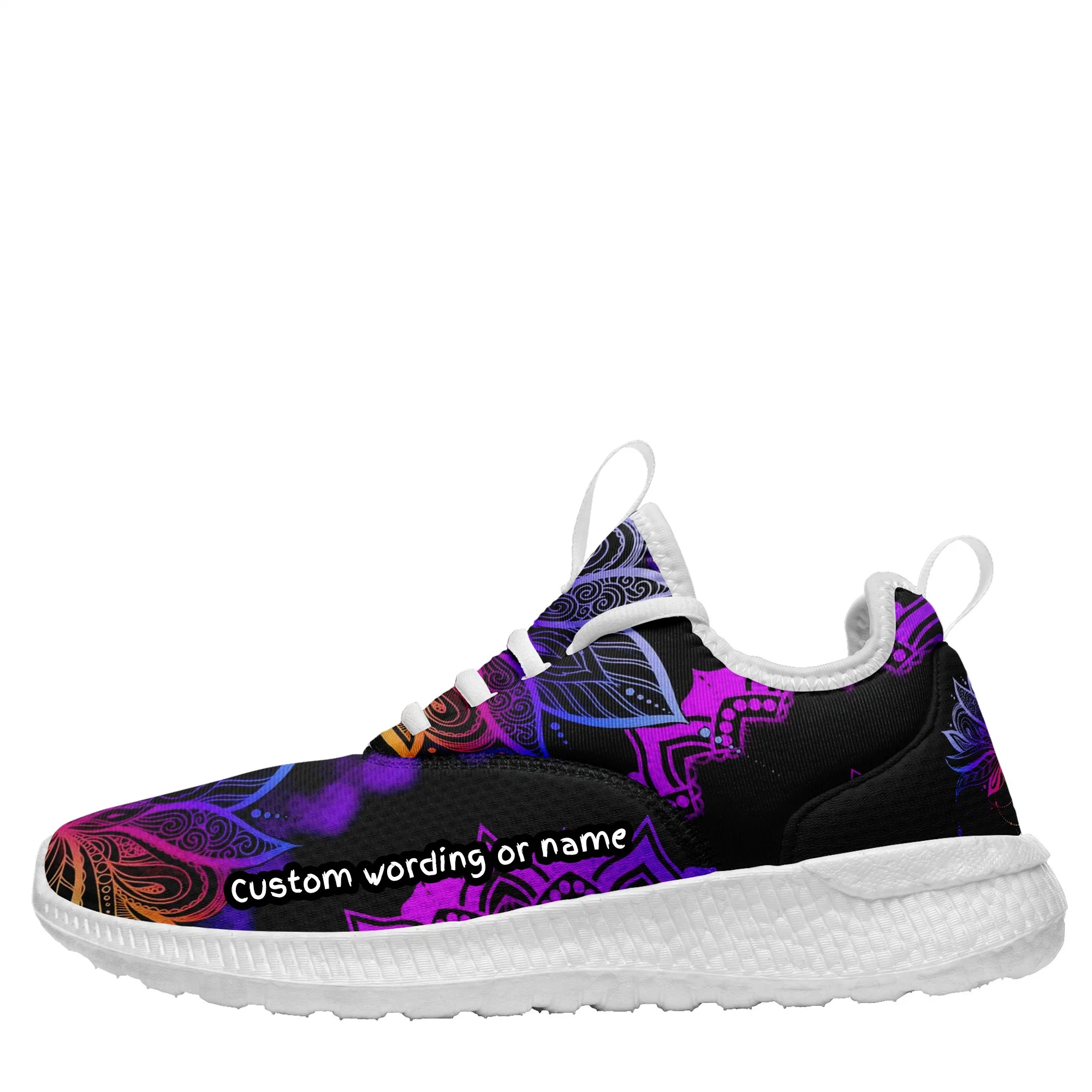 Custom Print on Demand Breathable Running Shoes High Quality Drop-Shipping Sport Shoes