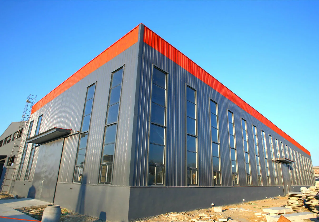 Steel Structure Commercial Building Hotel Used Fire Proof Door Entrance Steel Doors