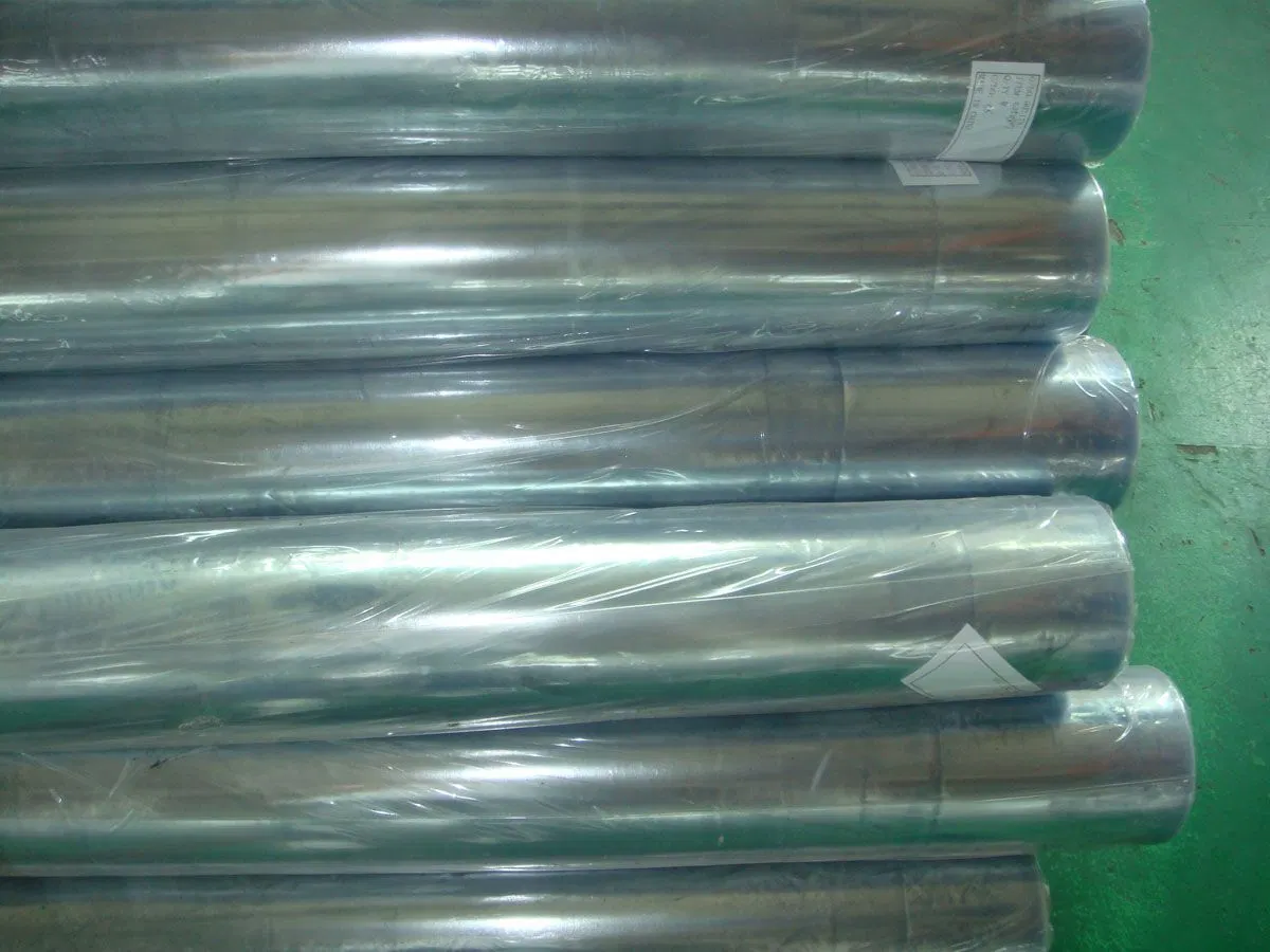 PVC Film Plastic Transparent Sheet for Packing Bag