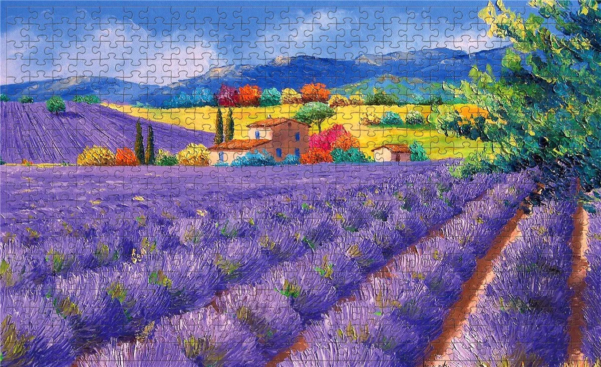 Manafactures OEM 500 Pieces Custom Jigsaw Puzzle Kids & Adults Puzzle