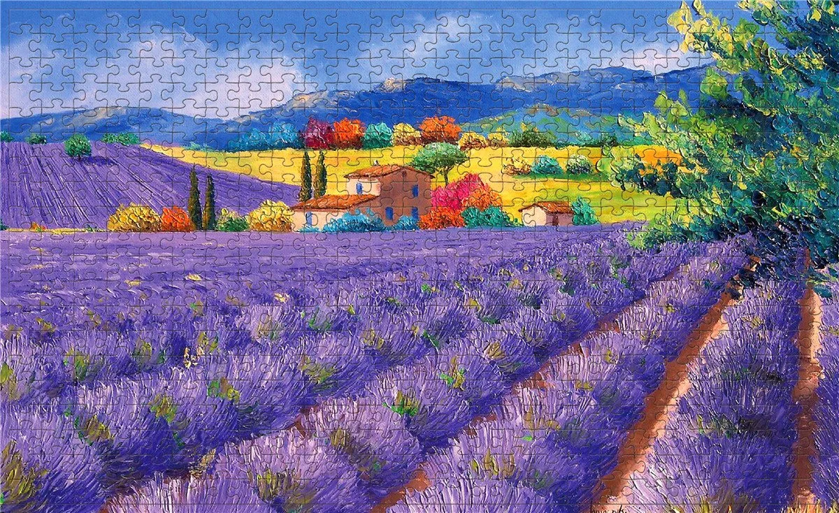 Manafactures 500 pièces OEM Custom Puzzle Enfants et adultes Puzzle