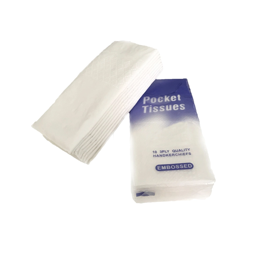 China Facial Tissue Manufacturer Wholesale/Supplier Cheap Pocket Napkin Paper Tissue