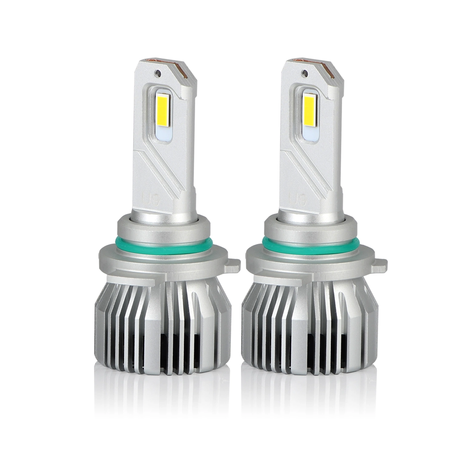 المصباح الأمامي للسيارة ذات الحجم الصغير Super Power LED بقوة 45W 5500lm U9 مصباح رأس السيارة H4 H7 9005 H11 ضوء LED تلقائي اللمبة